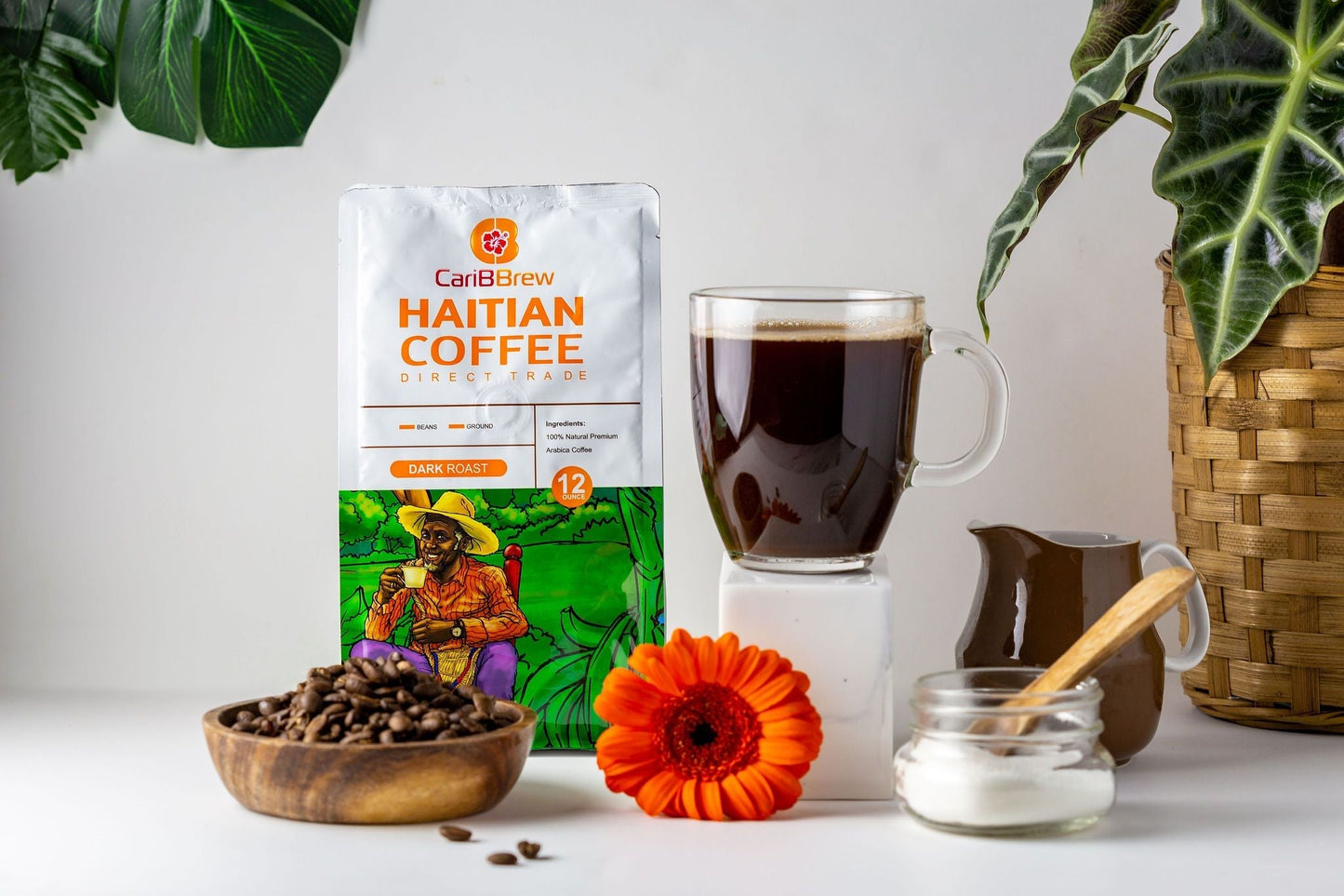 Premium Haitian Coffee - Dark Roast - Sueños Coffee Co. Caribbrew Coffee