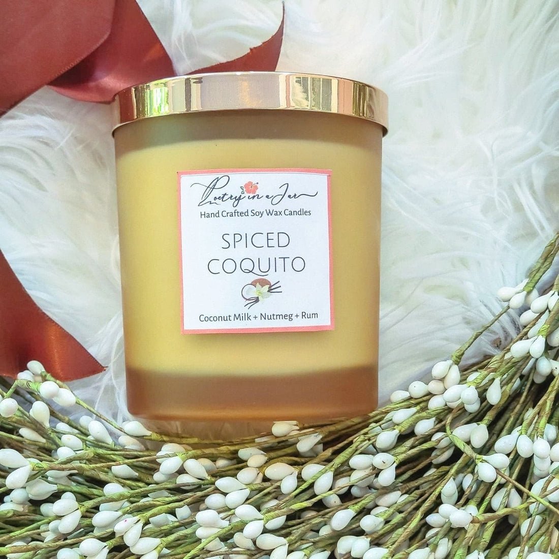Spiced Coquito Candle - Sueños Coffee Co. Sueños Coffee Co.