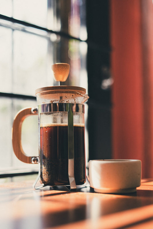 How To Brew Using a French Press - Sueños Coffee Co.