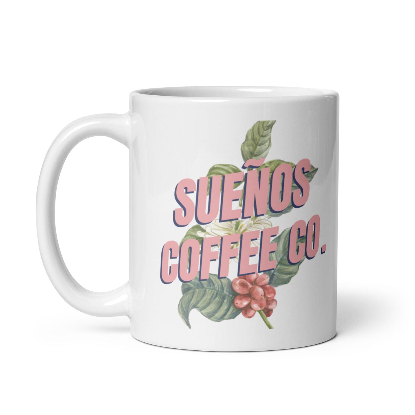 Sueños Coffee Co. Logo Mug - Sueños Coffee Co. Sueños Coffee Co. Home Decor