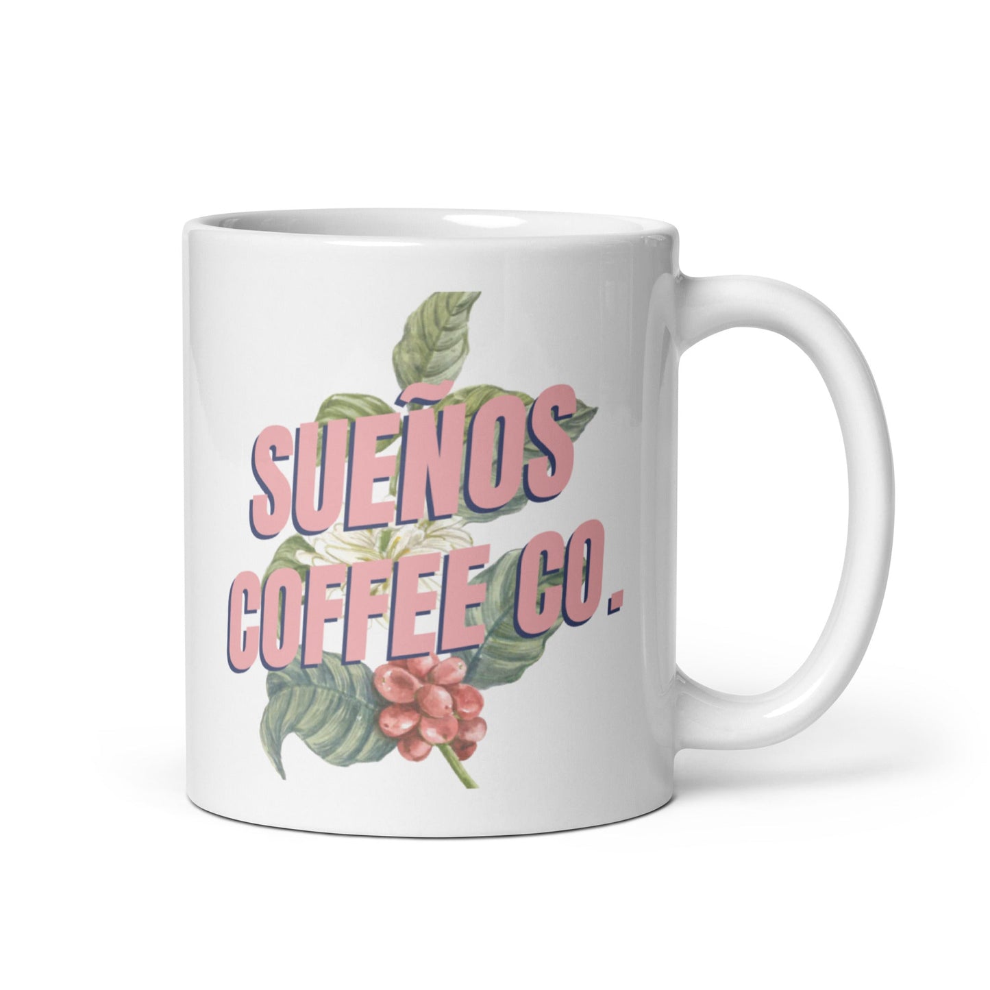 Sueños Coffee Co. Logo Mug - Sueños Coffee Co. Sueños Coffee Co. Home Decor